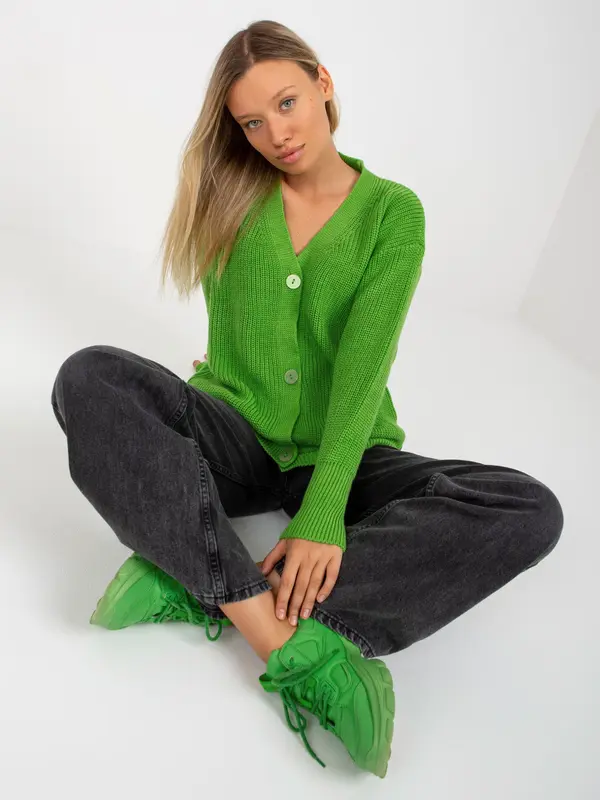 RUE PARIS Sweater-LC-SW-0321.06X-Light Green