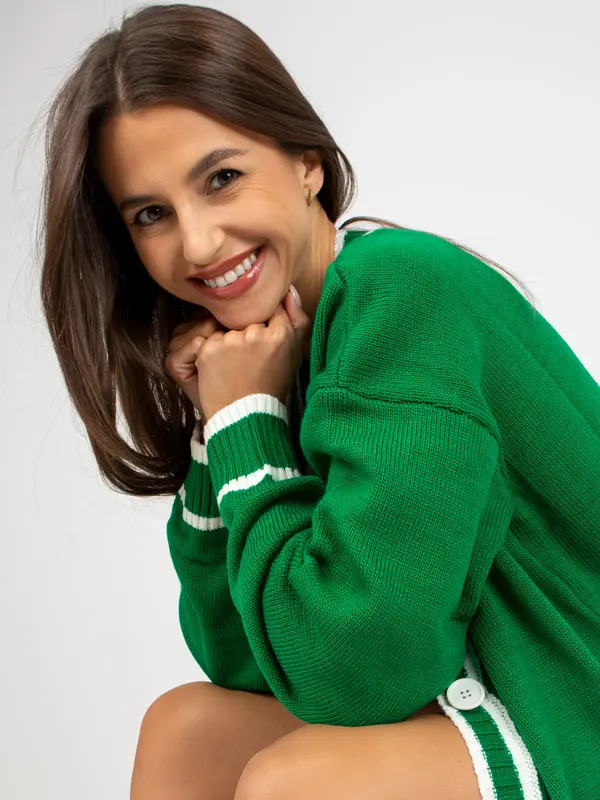 RUE PARIS Sweater-LC-SW-0333.06X-Green