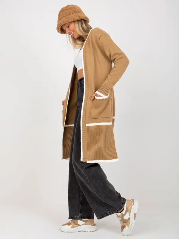 RUE PARIS Sweater-LC-SW-0340.42P-dark beige