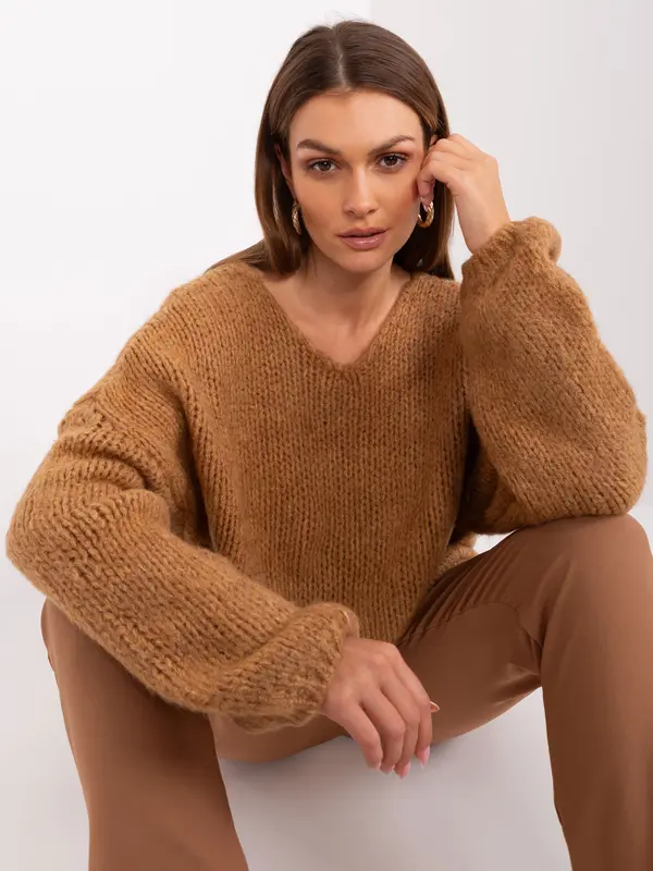 RUE PARIS Sweater-LC-SW-3020.10P-camel