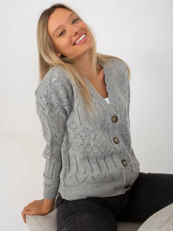 RUE PARIS Sweater-LC-SW-8022.04P-grey