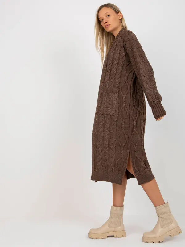 RUE PARIS Sweater-LC-SW-8032.34P-brown
