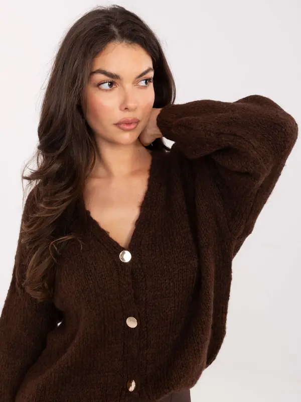 RUE PARIS Sweater-MI-SW-0309.89-dark brown