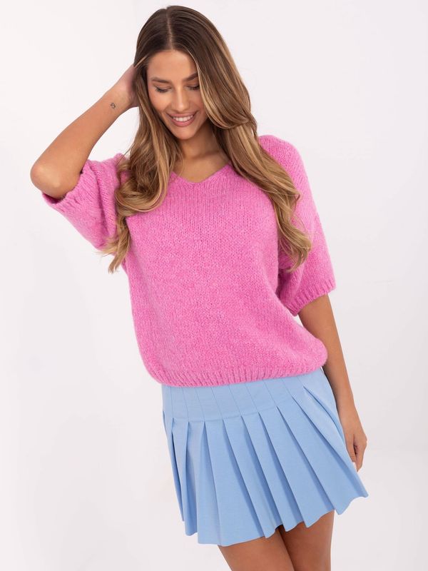 Italy Moda Sweater-MI-SW-2103.07-pink
