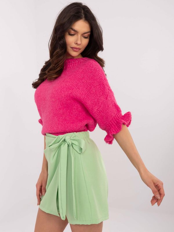 Italy Moda Sweater-MI-SW-2913.99-fluo pink