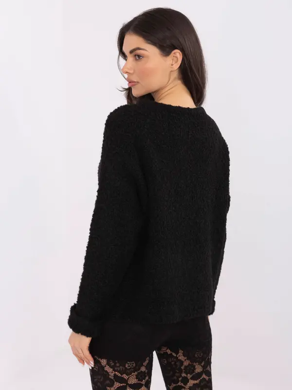 Italy Moda Sweater-MI-SW-WK32601.19-black