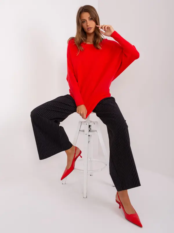 P-M Sweater-PM-SW-PM-3588.00X-red