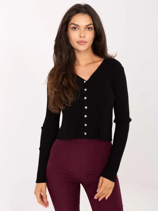 Passione moda Sweater-PM-SW-R1639.27-black