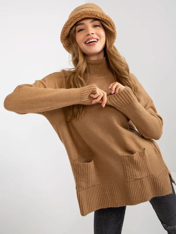 ASM Sweater-RV-SW-7051.95P-camel