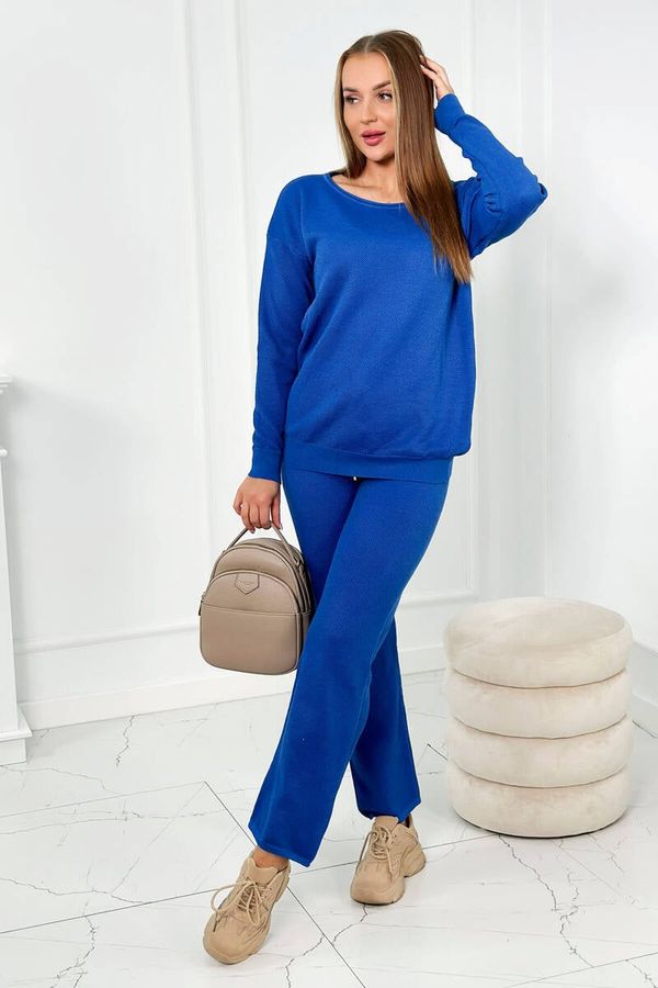 Kesi Sweater set sweatshirt + trousers cornflower blue