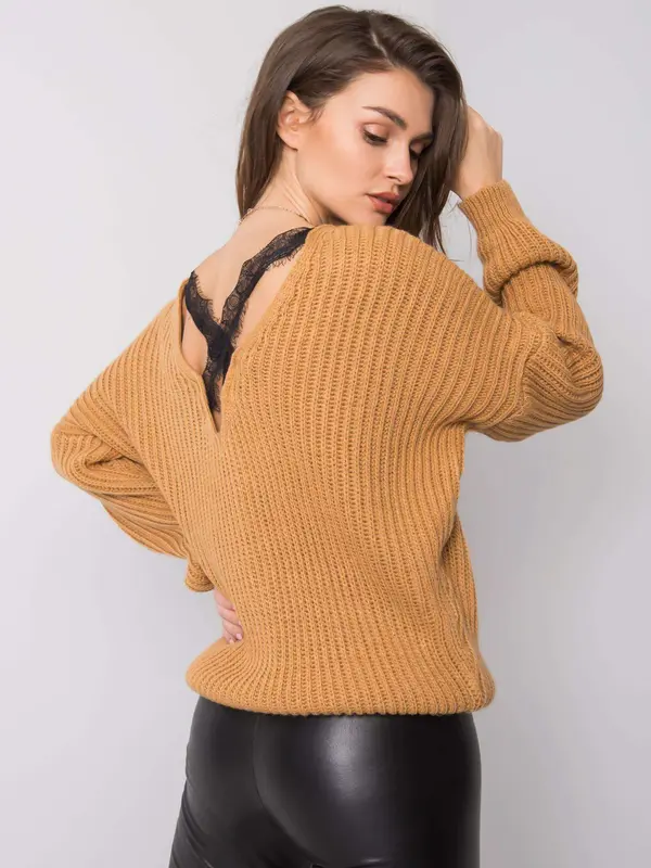 Och Bella Sweater-TW-SW-BI-19710.11-camel