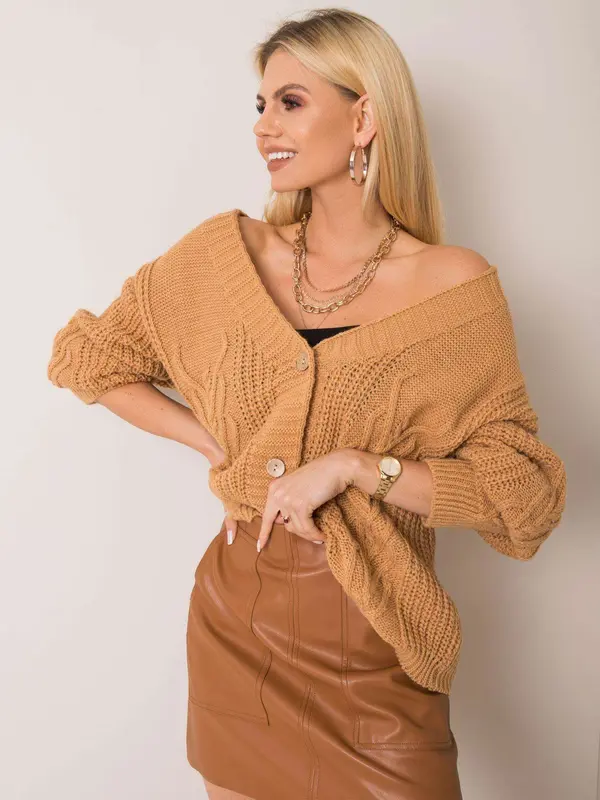 Och Bella Sweater-TW-SW-BI-22022.97-camel