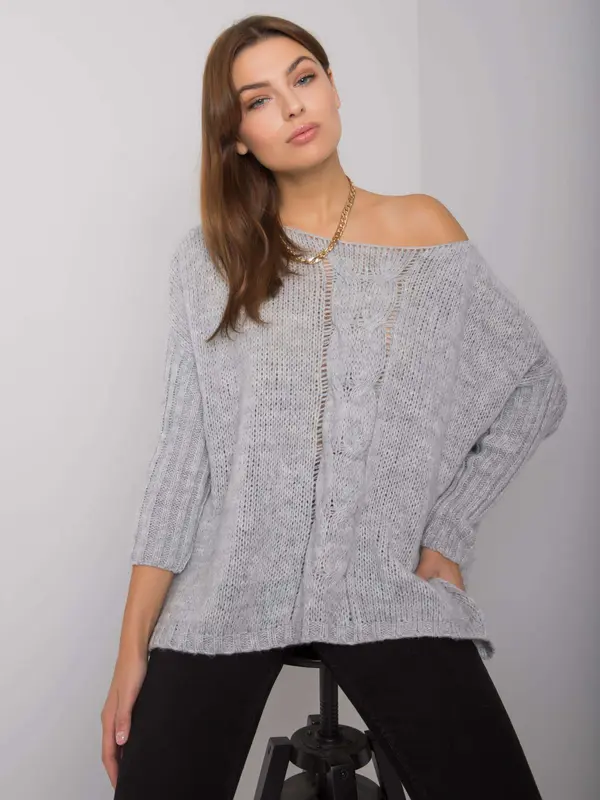 Och Bella Sweater-TW-SW-BI-559.45-grey