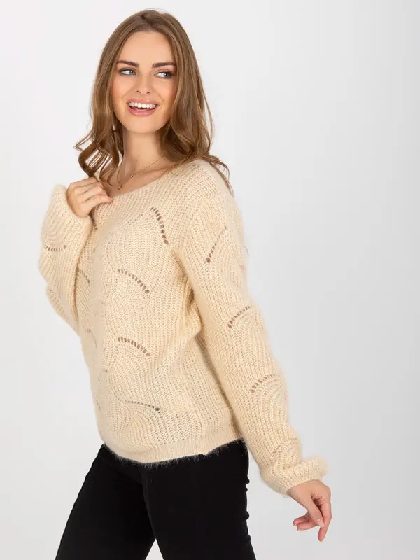 Och Bella Sweater-TW-SW-BI-9030.08-beige