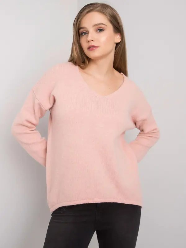 Och Bella Sweater-TW-SW-BI-9802.25X-light pink