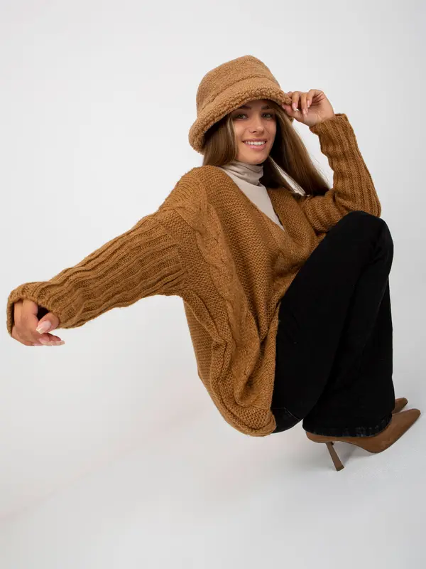 Och Bella Sweater-TW-SW-BI-M903.33X-camel