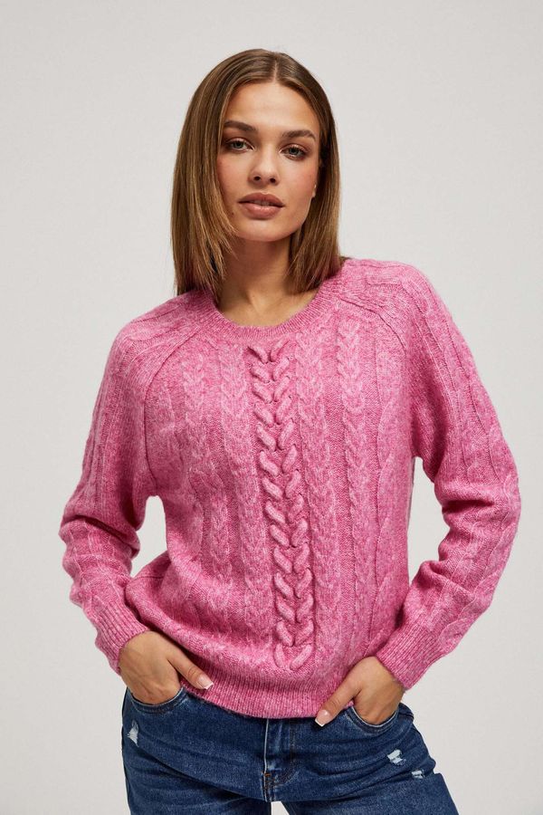 Moodo Sweater with decorative fabric