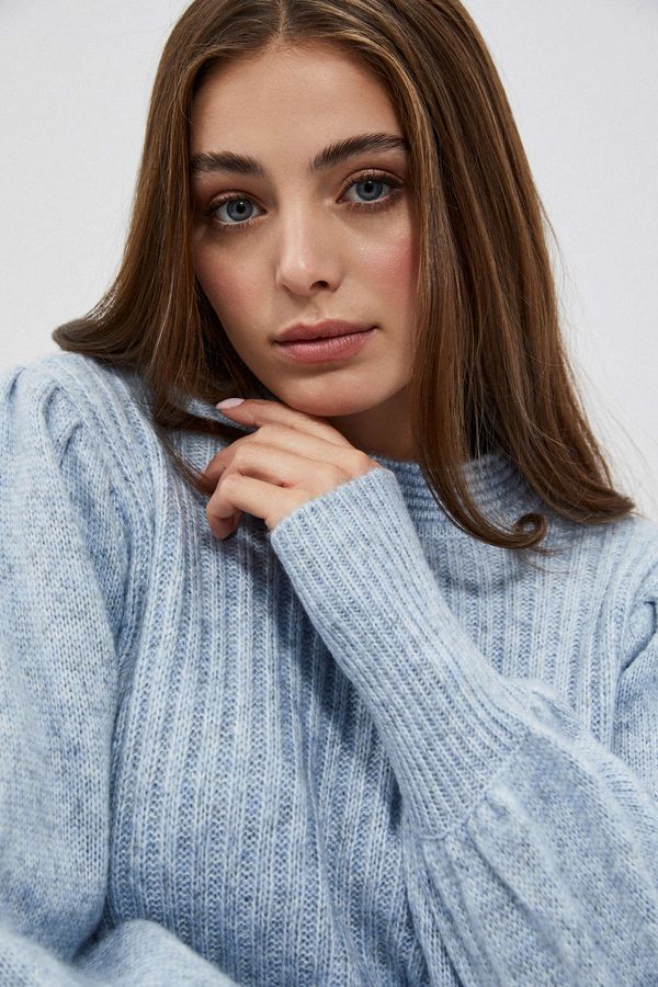 Moodo Sweater with fluffy sleeves