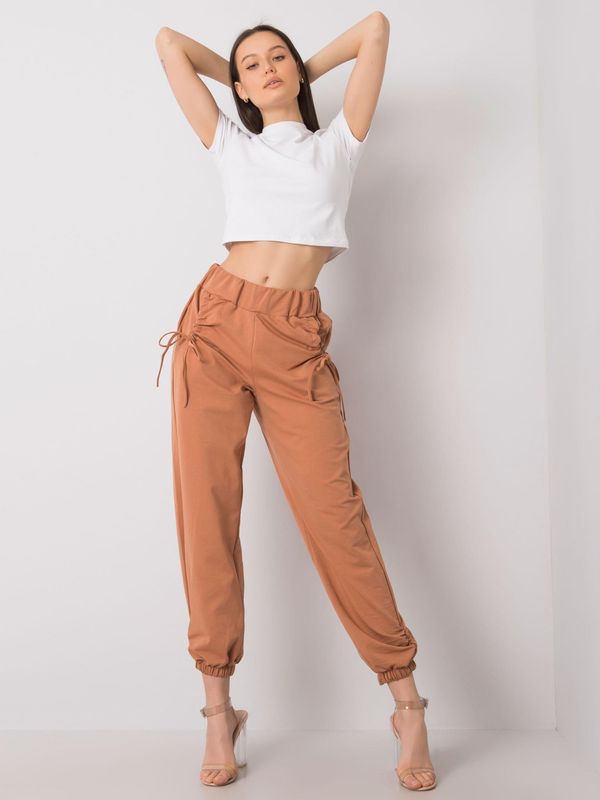 FANCY Sweatpants-FA-DR-7066.34P-camel