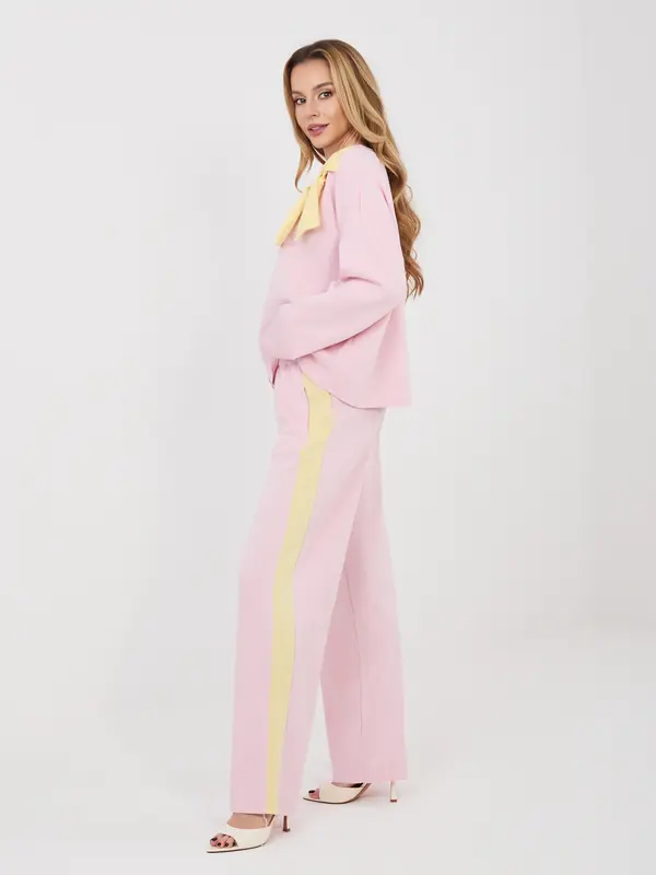 RUE PARIS Sweatpants-IT-DR-22220.88-light pink