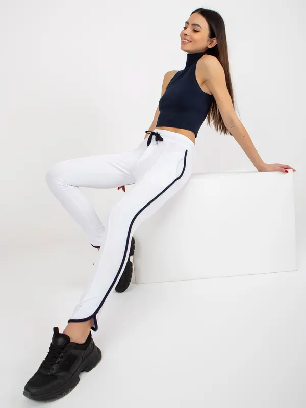 RUE PARIS Sweatpants-LO-DR-LK-239.43P-white