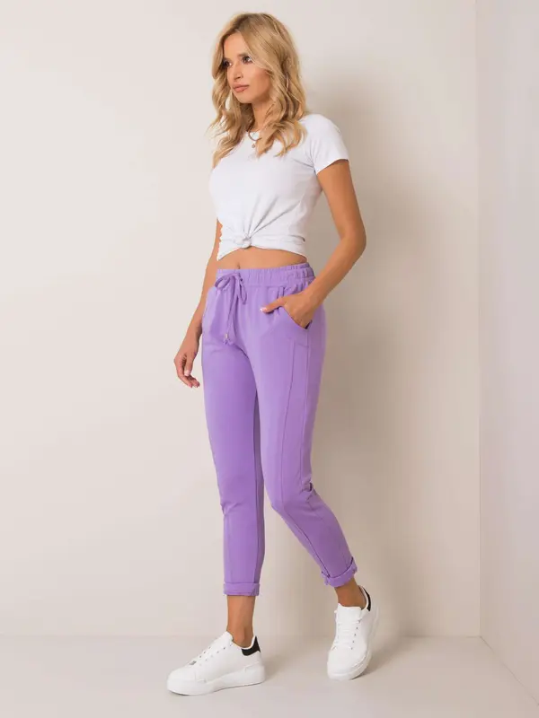 BASIC Feel Good Sweatpants-RV-DR-3589.06X-purple