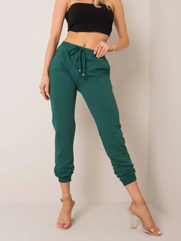 BASIC Feel Good Sweatpants-RV-DR-5040.02X-dark green