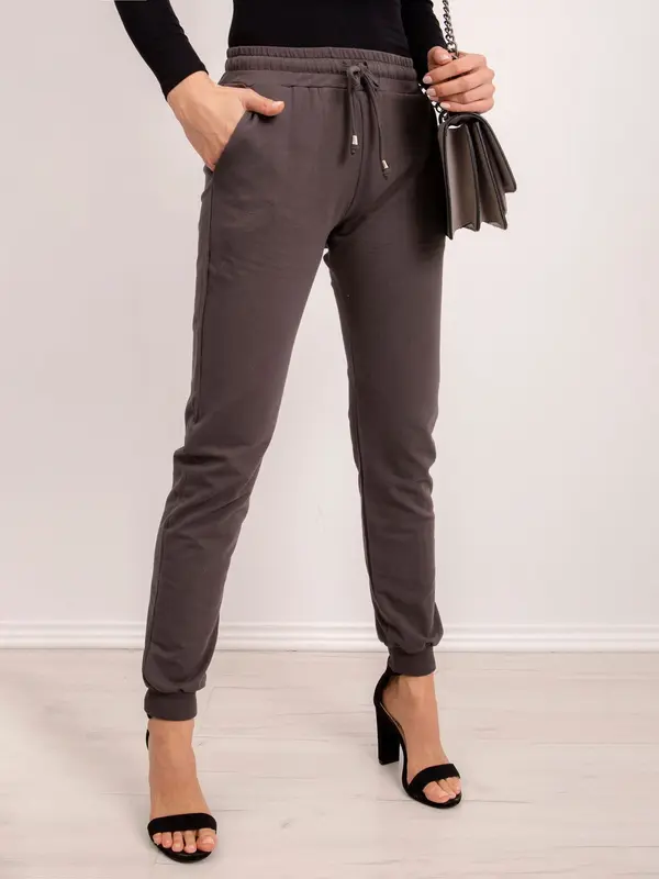 BASIC Feel Good Sweatpants-RV-DR-5040.02X-dark khaki