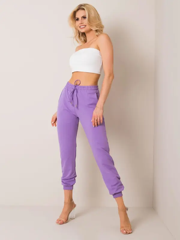 BASIC Feel Good Sweatpants-RV-DR-5040.04X-purple