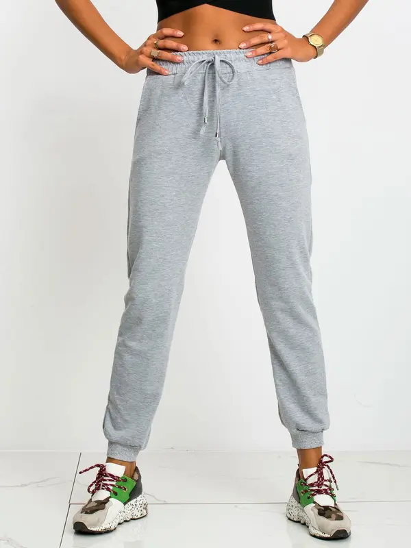 BASIC Feel Good Sweatpants-RV-DR-5040.08X-gray