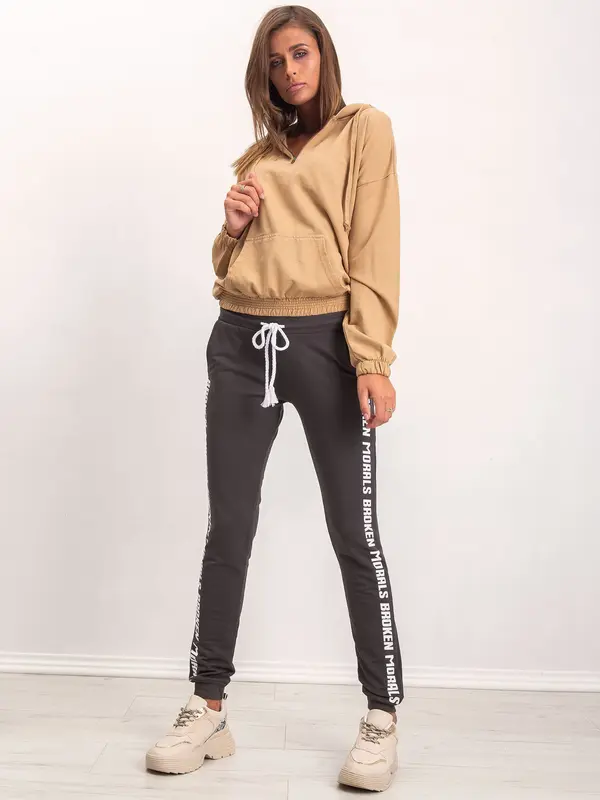 RELEVANCE Sweatpants-RV-DR-5134.69-dark khaki