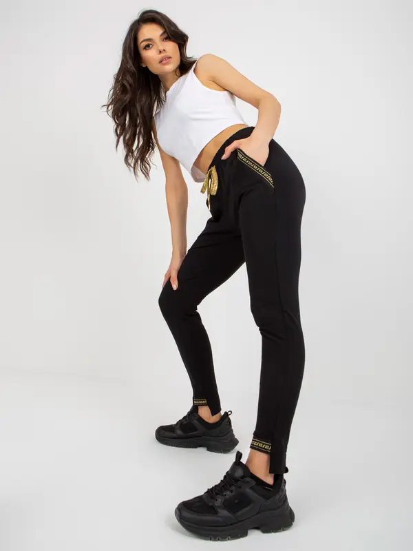 RELEVANCE Sweatpants-RV-DR-6173.71-black