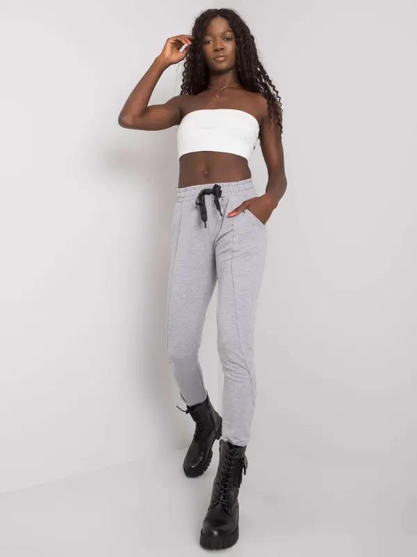 RELEVANCE Sweatpants-RV-DR-6437.18-gray