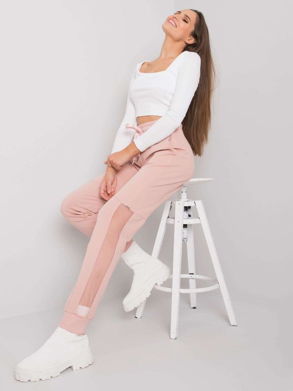 RELEVANCE Sweatpants-RV-DR-6896.48P-light pink