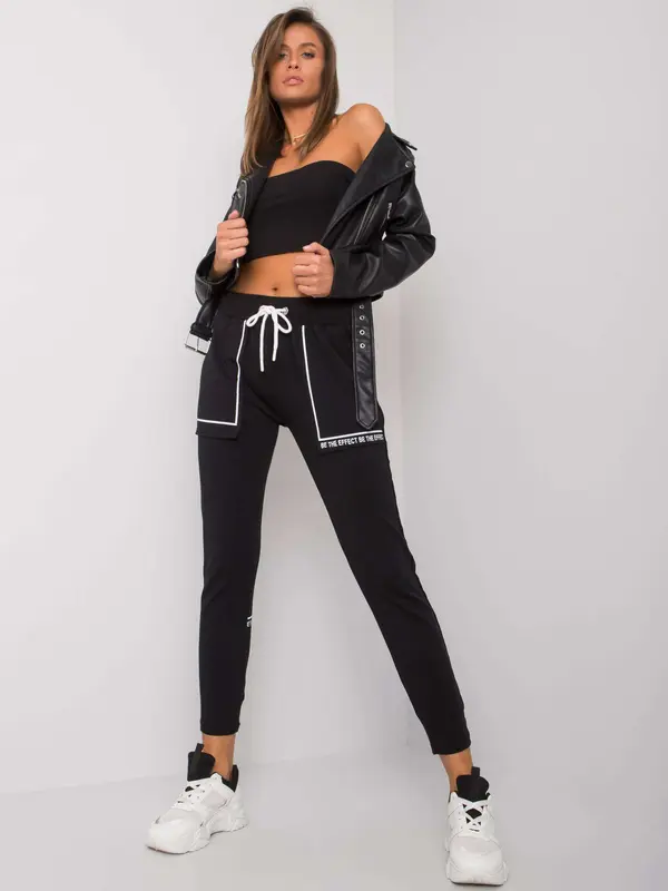 RELEVANCE Sweatpants-RV-DR-7035.70-black