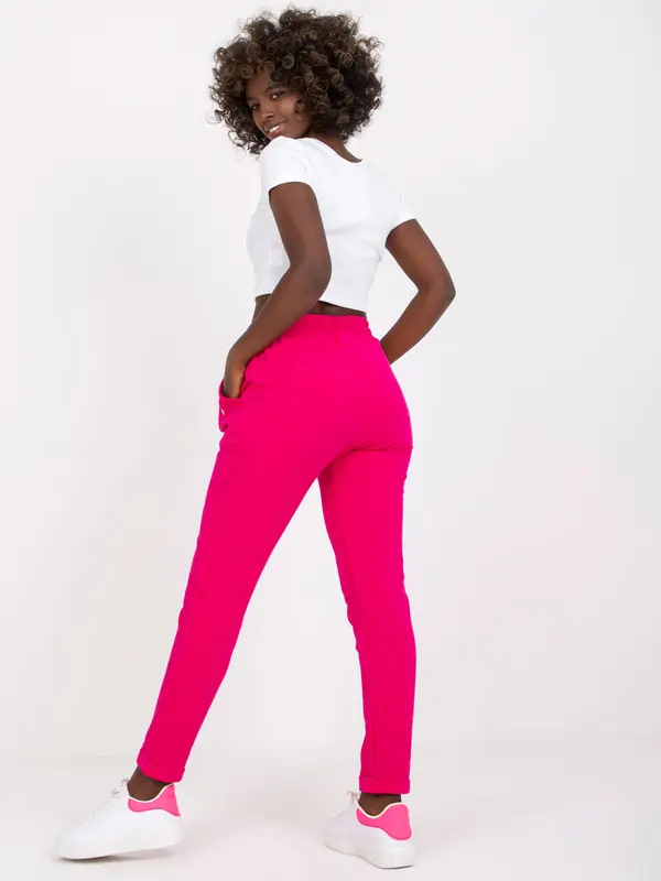 BASIC Feel Good Sweatpants-RV-DR-7806.32-fuchsia