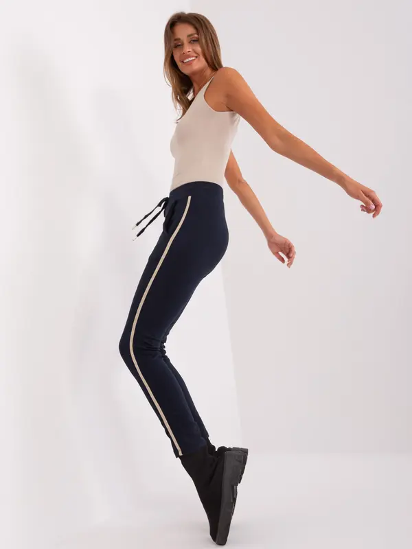 RELEVANCE Sweatpants-RV-DR-8518.08P-navy blue