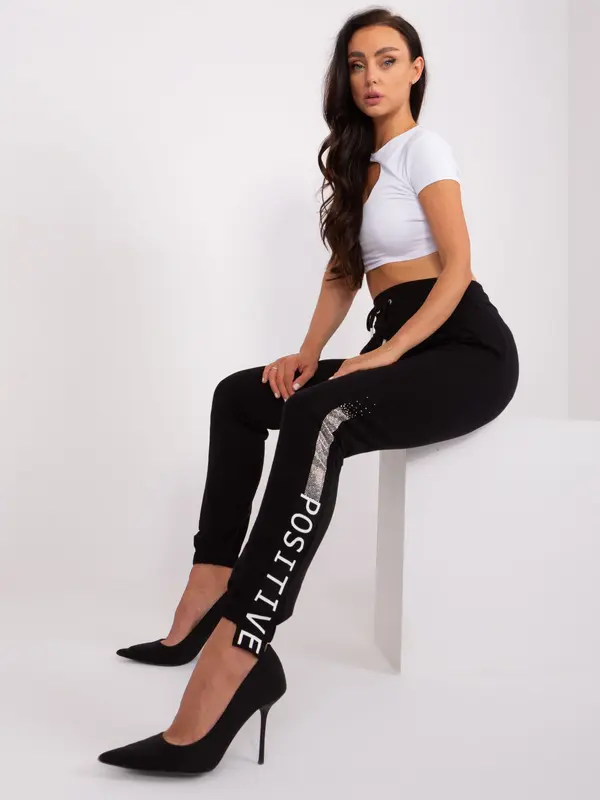 RELEVANCE Sweatpants-RV-DR-8547.08-black