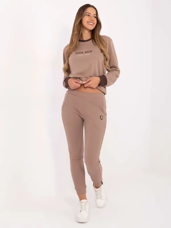 RELEVANCE Sweatpants-RV-DR-9602.50-dark beige