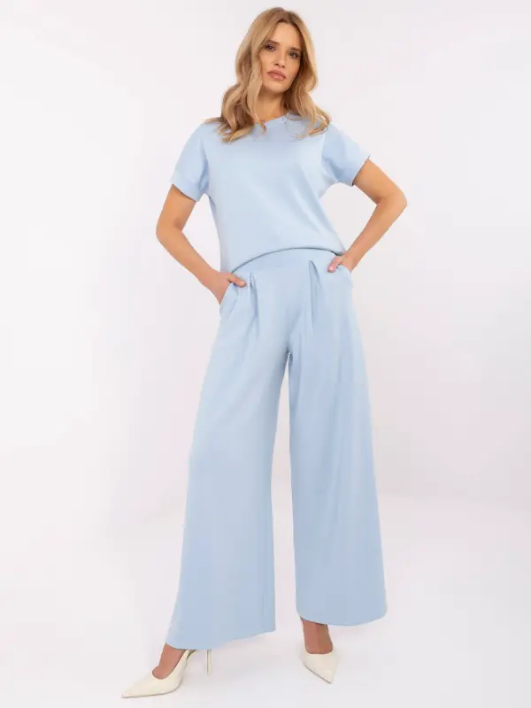 RELEVANCE Sweatpants-RV-DR-A613.69-light blue