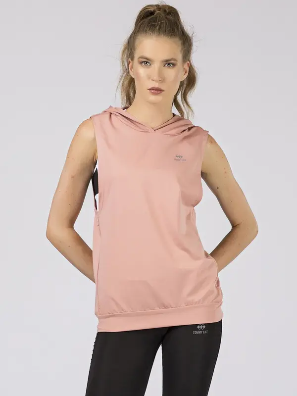 TOMMY LIFE Sweatshirt-298-BZ-TL-97106.32-dark pink