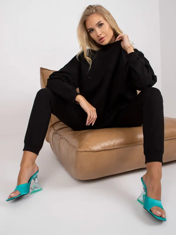 BASIC Feel Good Sweatshirt-AP-BL-A-R001-black