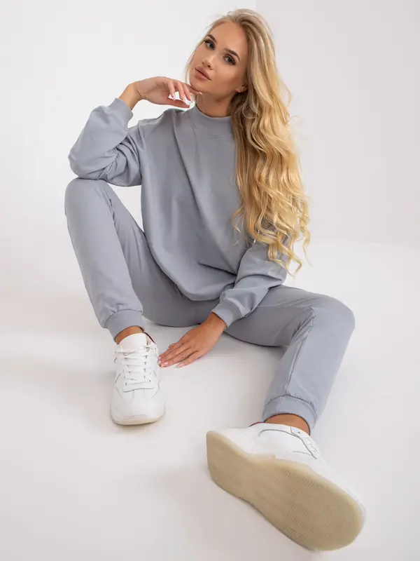 BASIC Feel Good Sweatshirt-AP-BL-A-R001-grey