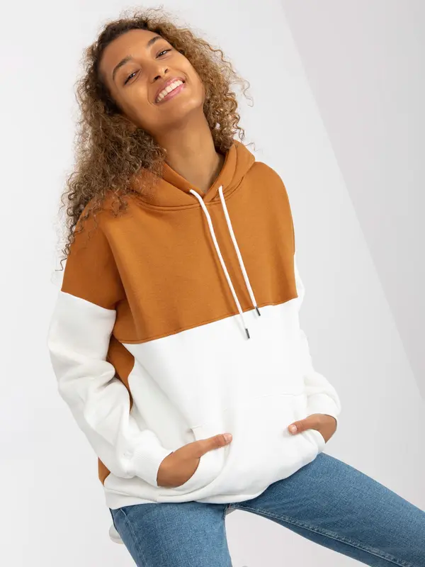 RUE PARIS Sweatshirt-AP-BL-AP-3001.98P-light brown