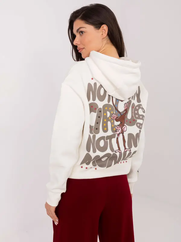 Sublevel Sweatshirt-D10600BI02420R-white