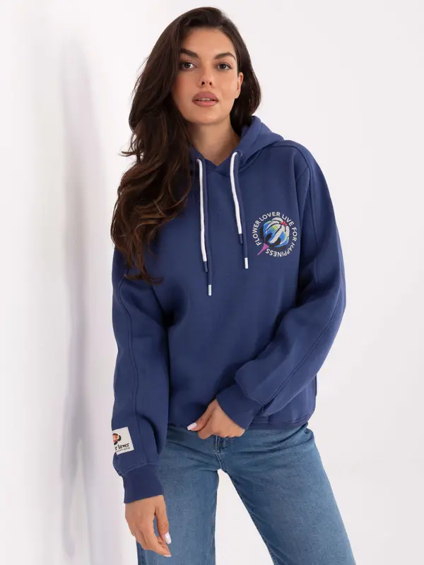 Sublevel Sweatshirt-D10600BK02784A-dark blue