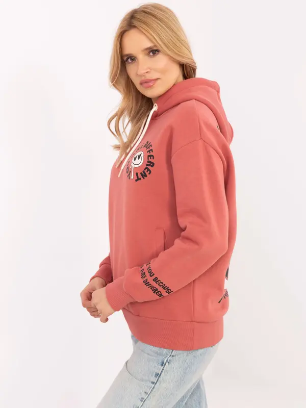 Sublevel Sweatshirt-D10600T02420J-coral