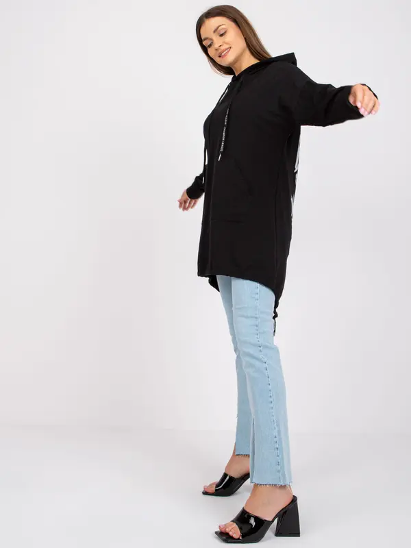 Italy Moda Sweatshirt-DHJ-BL-20136.37-black