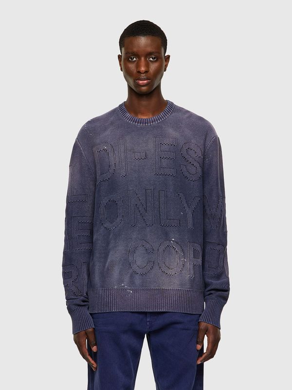 Diesel Sweatshirt - DIesel KNORTHERN KNITWEAR purple