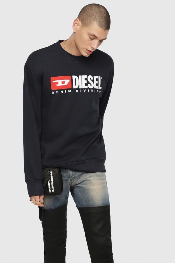 Diesel Sweatshirt - Diesel SCREWDIVISION SWEATSHIRT black